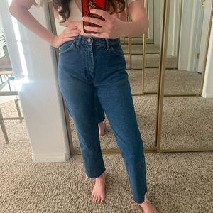 Vintage high waisted wrangler jeans